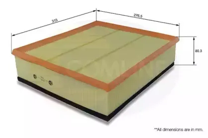 EAF260 Comline - Фільтр повітря ( аналогWA6342/LX511/1 ) COMLINE купить