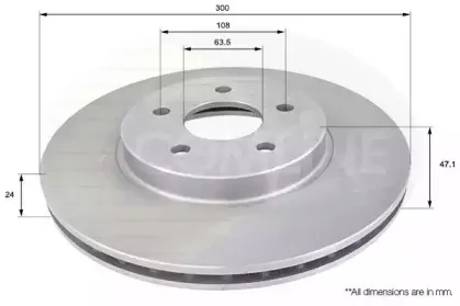Тормозной диск COMLINE купить