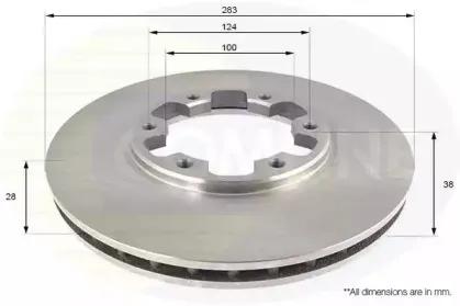 Тормозной диск COMLINE купить