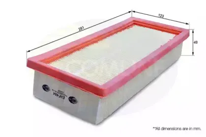 EAF484 Comline - Фільтр повітря ( аналогWA9400/LX1601 ) COMLINE купить