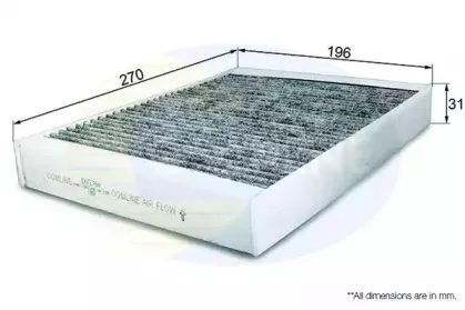 EKF276A Comline Фільтр салону COMLINE купить