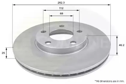 Тормозной диск COMLINE купить