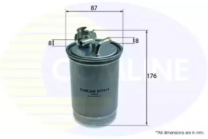 EFF018 Comline - Фільтр палива ( аналогWF8045/KL180 ) COMLINE купить