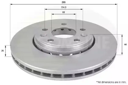 Тормозной диск COMLINE купить