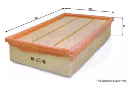 EAF056 Comline Фільтр повітря (аналог WA6167) COMLINE купить