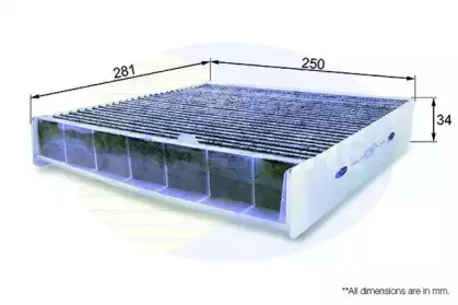 EKF132A Comline Фільтр салону COMLINE купить