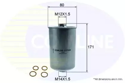 EFF059 Comline Фільтр палива аналог WF8054) COMLINE купить