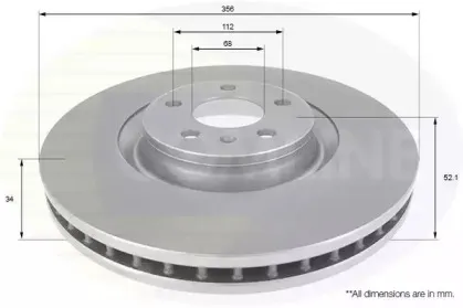 Тормозной диск COMLINE купить