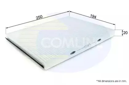 Фильтр, воздух во внутренном пространстве COMLINE купить