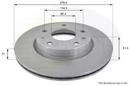 Тормозной диск COMLINE купить