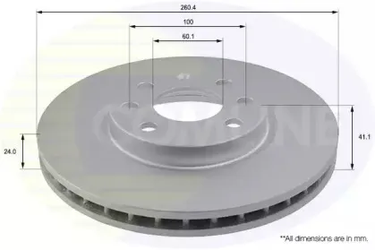 Тормозной диск COMLINE купить