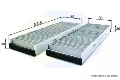Фильтр, воздух во внутренном пространстве COMLINE купить