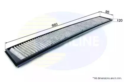 EKF255A Comline Фільтр салону COMLINE купить