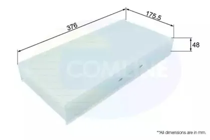 Фильтр, воздух во внутренном пространстве COMLINE купить