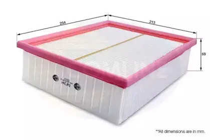 EAF344 Comline - Фільтр повітря ( аналогWA6536/LX593/1 ) COMLINE купить