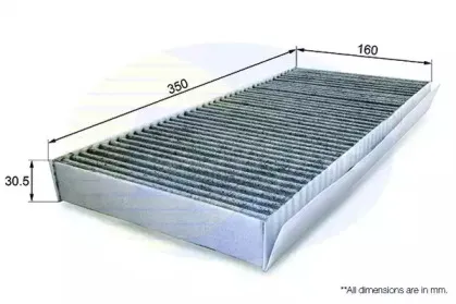 EKF113A Comline Фільтр салону COMLINE купить