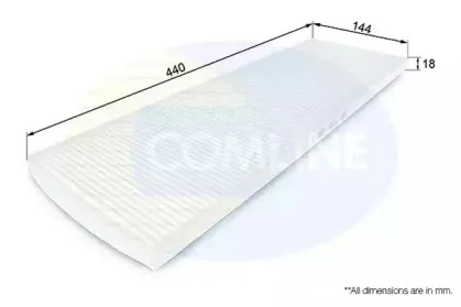 Фильтр, воздух во внутренном пространстве COMLINE купить