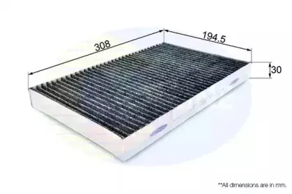 EKF241A Comline Фільтр салону COMLINE купить