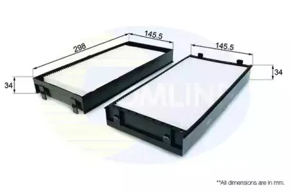 EKF171 Comline Фільтр салону COMLINE купить