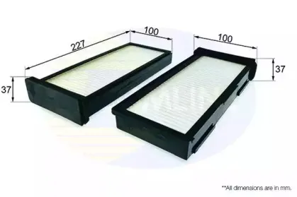 Фильтр, воздух во внутренном пространстве COMLINE купить