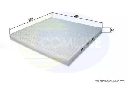 Фильтр, воздух во внутренном пространстве COMLINE купить