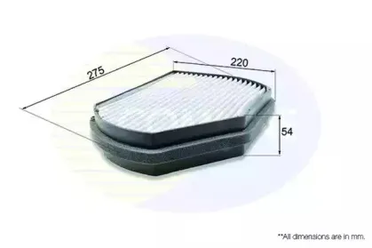 Фильтр, воздух во внутренном пространстве COMLINE купить