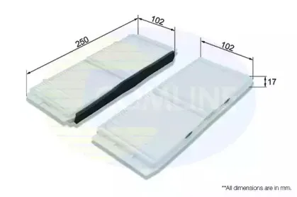 Фильтр, воздух во внутренном пространстве COMLINE купить