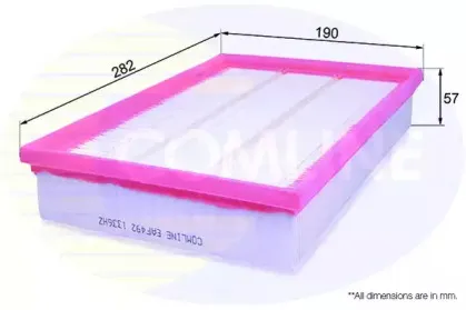 EAF492 Comline - Фільтр повітря ( аналогWA9406/LX1572 ) COMLINE купить