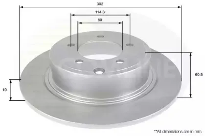 Тормозной диск COMLINE купить