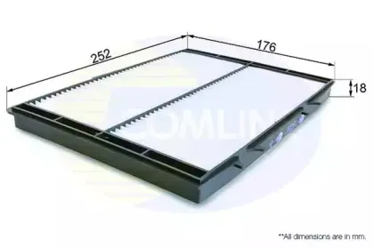 Фильтр, воздух во внутренном пространстве COMLINE купить