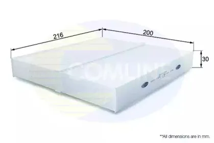 EKF194 Comline - Фільтр салону ( аналогWP9294 ) COMLINE купить