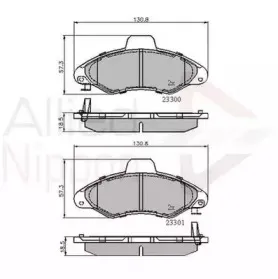 Комплект тормозных колодок, дисковый тормоз COMLINE купить