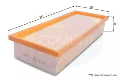 EAF105 Comline - Фільтр повітря ( аналогWA6166/LX54 ) COMLINE купить