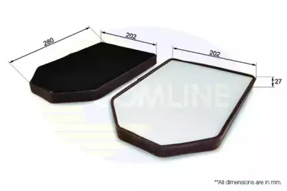 Фильтр, воздух во внутренном пространстве COMLINE купить