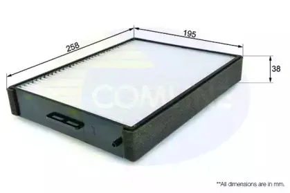 Фильтр, воздух во внутренном пространстве COMLINE купить