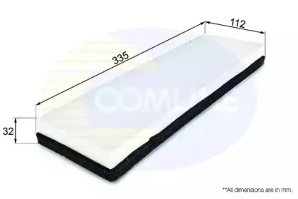 Фильтр, воздух во внутренном пространстве COMLINE купить