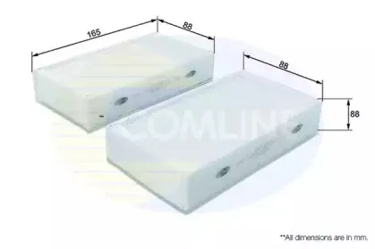 Фильтр, воздух во внутренном пространстве COMLINE купить