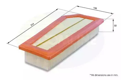 Воздушный фильтр COMLINE купить