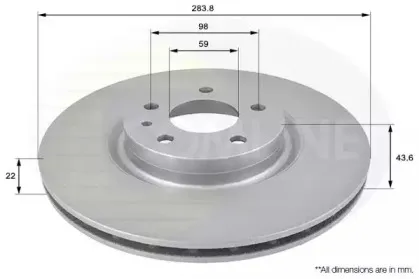Тормозной диск COMLINE купить