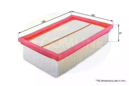 CNS12298 Comline - Фільтр повітря ( аналогWA9563/LX1983 ) COMLINE купить
