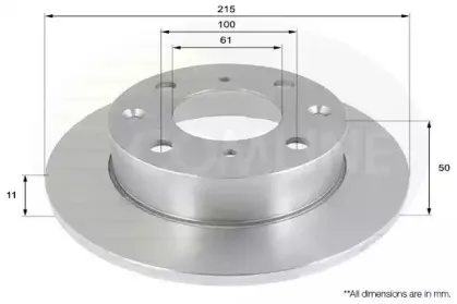 Тормозной диск COMLINE купить