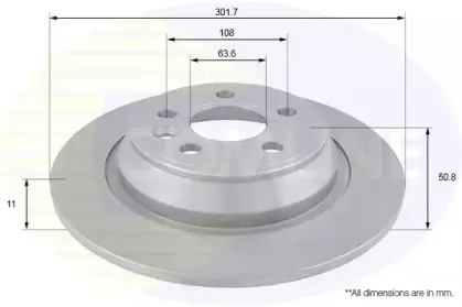 Тормозной диск COMLINE купить