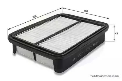 CTY12176 Comline Фільтр повітря (аналог WA6354) COMLINE купить