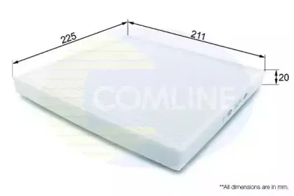 Фильтр, воздух во внутренном пространстве COMLINE купить