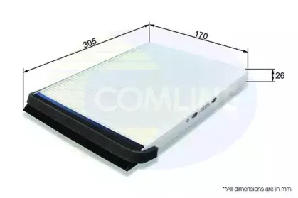 Фильтр, воздух во внутренном пространстве COMLINE купить