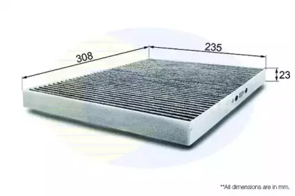 Фильтр, воздух во внутренном пространстве COMLINE купить