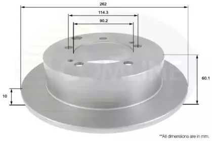 Тормозной диск COMLINE купить