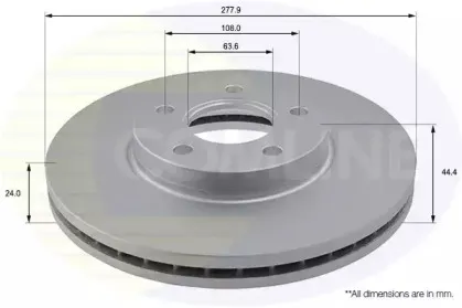 Тормозной диск COMLINE купить