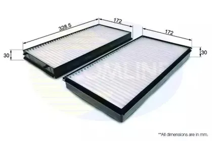 Фильтр, воздух во внутренном пространстве COMLINE купить