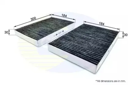 Фильтр, воздух во внутренном пространстве COMLINE купить